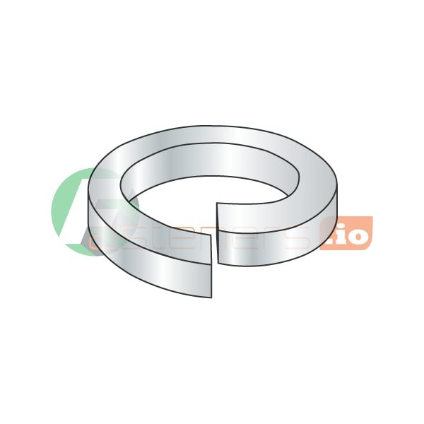 Newport Fasteners Split Lock Washer, For Screw Size 5/16 in Steel, Zinc Plated Finish, 5000 PK 979375 - main